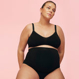 momkind Graviditets Trusser, 2-pak - Black