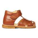 Angulus Begynder Sandaler m. blonde-dråbe - Cognac
