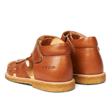 Angulus Begynder Sandaler m. blonde-dråbe - Cognac