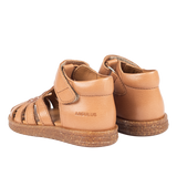 Angulus Begynder Hjerte Sandaler - Almond/Maple Glitter