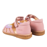 Angulus Sandaler m. regnbue - Rose/Lilac/Ice Blue/Pineapple