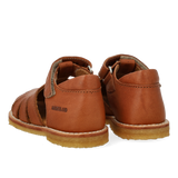 Angulus Begynder Sandaler m. Bi broderi - Cognac