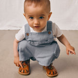 Angulus Begynder Sandaler m. Bi broderi - Cognac