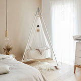 Leander Classic™ Vugge m. madras - Hvid