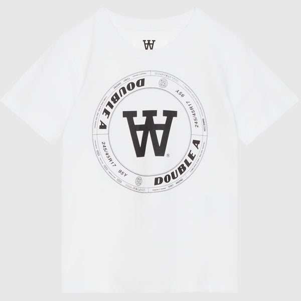 Wood Wood Ola Tirewall T-Shirt - White