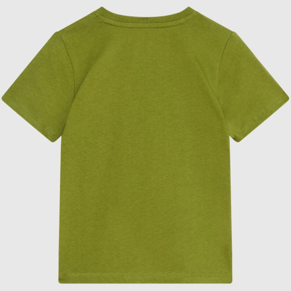 Wood Wood Ola Tirewall T-Shirt - Fatique Green