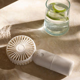 moonboon Mini Ventilator - Cream White