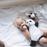 that's mine Houston Heavy Teddy, small - Panda