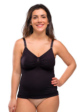 Carriwell Seamless Ammetop m. shapewear - Black