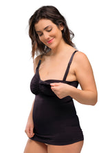 Carriwell Seamless Ammetop m. shapewear - Black