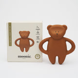 moonie Natural Rubber Bidering, Bear - Caramel