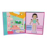 Floss & Rock Magnetisk Påklædningsfigur - Best Friends