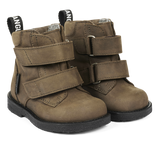 Angulus Begynder TEX-Vinterstøvler m. logobånd - Dark Olive