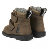 Angulus Begynder TEX-Vinterstøvler m. logobånd - Dark Olive