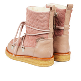 Angulus TEX Vinterstøvler m. hjertedetaljer - Dusty Make-up/Pale Rose