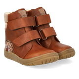 Angulus TEX Vinterstøvler m. glitterregnbue - Cognac