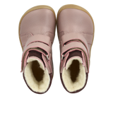 Angulus TEX Vinterstøvler m. glitterregnbue - Faded Rose