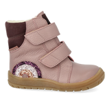 Angulus TEX Vinterstøvler m. glitterregnbue - Faded Rose