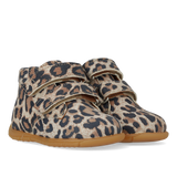 Angulus Barnets første sko - Leopard Suede