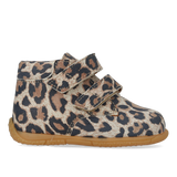 Angulus Barnets første sko - Leopard Suede