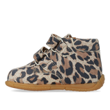 Angulus Barnets første sko - Leopard Suede