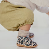 Angulus Barnets første sko - Leopard Suede