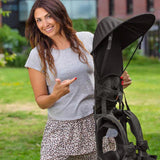 MiniMeis Solskærm - Black