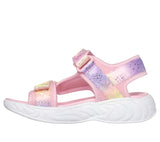 Skechers Girls Unicorn Dreams Sandaler - Light Pink