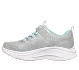 Skechers Rainbow Glitzy Sneakers - Silver