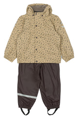 Mikk-Line Regntøj m. fleece - Cornstalk