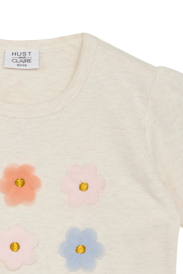 Hust & Claire Aliana T-Shirt - Whisper Melange