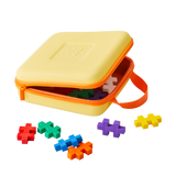 PLUS-PLUS BIG Rejsekuffert - Gul