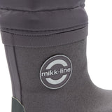 Mikk-Line Termogummistøvler, Glitter - Shark