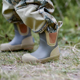 Mikk-Line Gummistøvler, korte - Dusty Olive