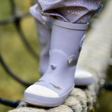 Mikk-Line Gummistøvler, 3D Unicorn - Lavender Aura