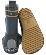 Mikk-Line Politi Gummistøvler, Barefoot - Blue Nights