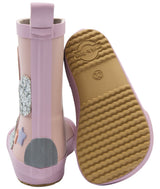 Mikk-Line Regnbue Gummistøvler, Barefoot - Adobe Rose