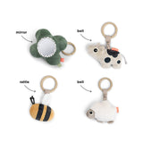 Done by Deer Aktivitets Legetæppe, Tiny Farm - Powder