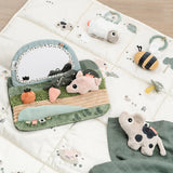 Done by Deer Tummy Time Sensorisk Spejl - Tiny Farm