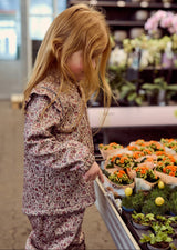 Mikk-Line Soft Termotøj m. flæse - Floral Sketch