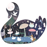 Floss & Rock Puslespil, 40 brikker - Fortryllende Svane