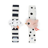 Done by Deer Håndledsranglesæt, 2 stk. - Happy Clouds Powder