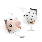 Done by Deer Håndledsranglesæt, 2 stk. - Happy Clouds Powder