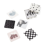 Done by Deer Baby Kontrastkort, 10 stk. - Deer friends