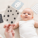 Done by Deer Baby Kontrastkort, 10 stk. - Deer friends