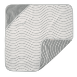 Leander Hoodie Badehåndklæde, Woodland - Cool Grey