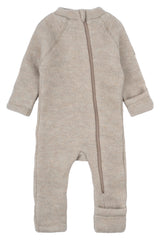 Mikk-Line Ulddragt - Melange Off White