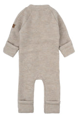 Mikk-Line Ulddragt - Melange Off White