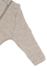 Mikk-Line Ulddragt - Melange Off White