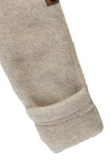 Mikk-Line Ulddragt - Melange Off White